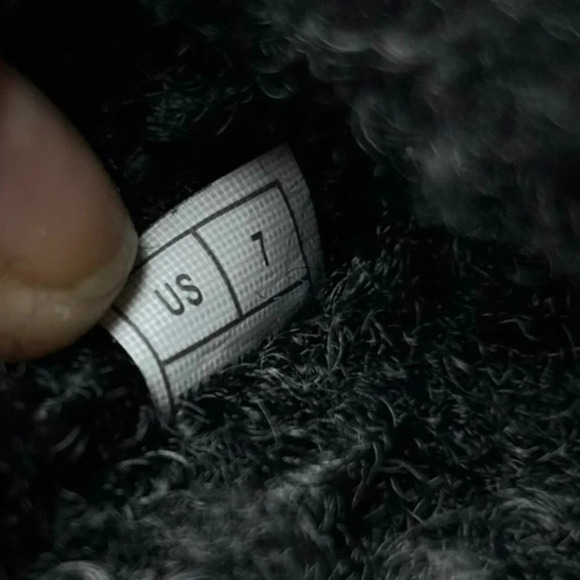 UBFEN Black Boucle Orthotic Slippers 7 - Picture 6 of 6